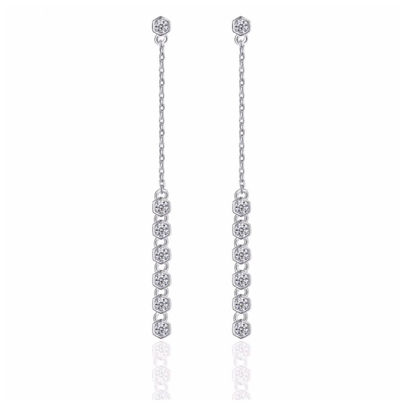 Jewelry - Swarovski Crystals The Yeva Long Earrings